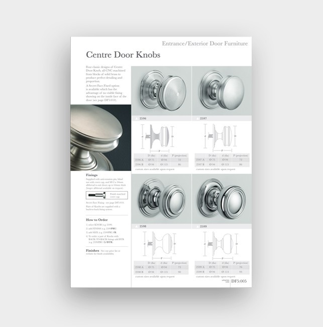 DF5 - Entrance Door Fittings