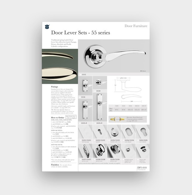 DF1 - Door Lever Sets