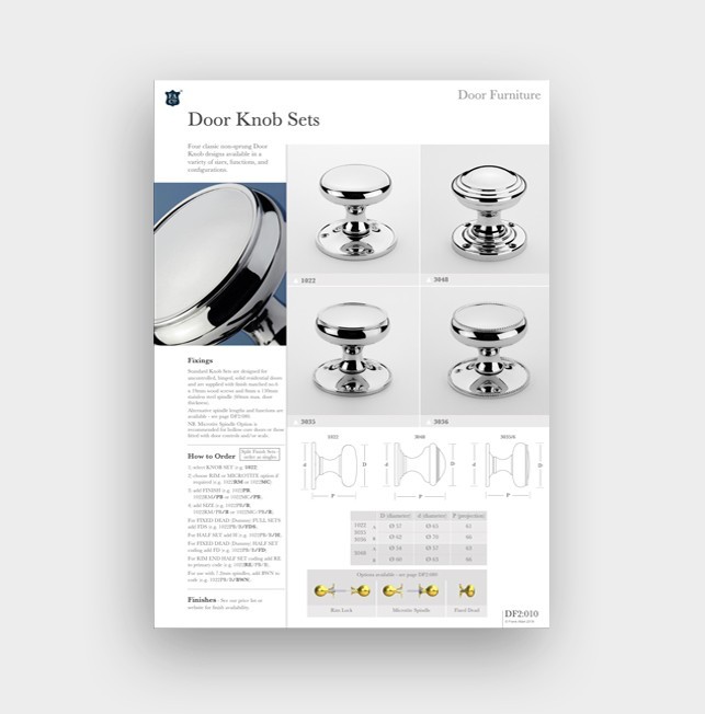 DF2 - Door Knob Sets