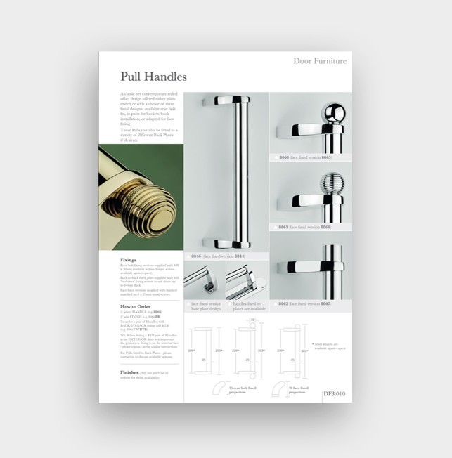 DF3 - Door pull handles and plates